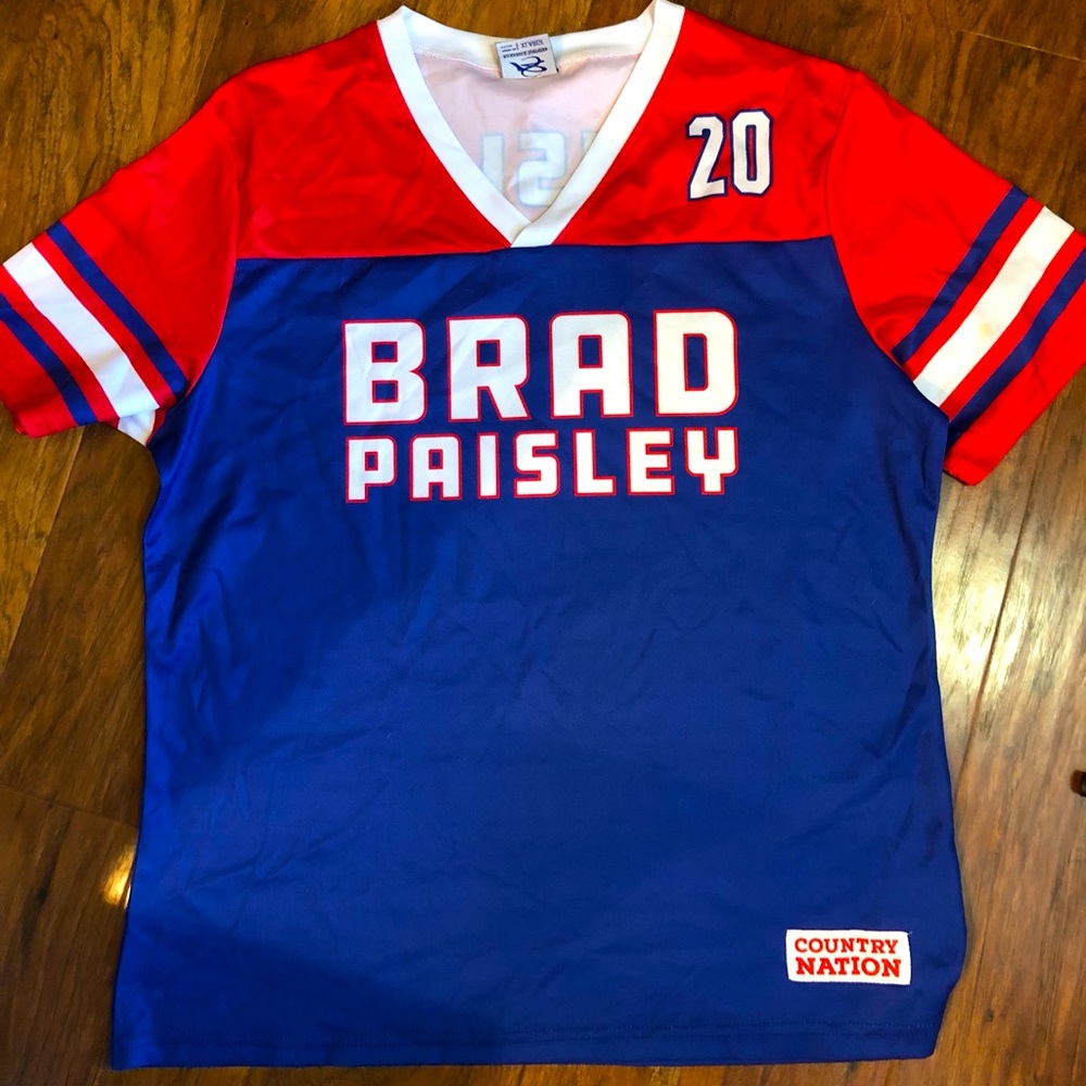 Brad Paisley 2020 Women’s Concert Jersey, Size XL
